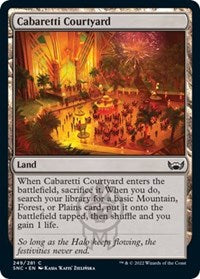 Magic: The Gathering Single - Streets of New Capenna - Cabaretti Courtyard - Common/249 Lightly Played