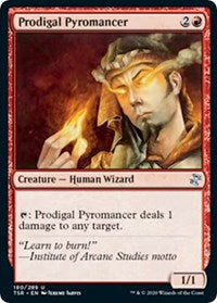 Magic: The Gathering - Time Spiral: Remastered - Prodigal Pyromancer Uncommon/180 Lightly Played
