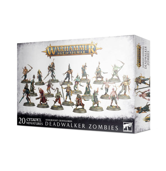 Warhammer Age of Sigmar - Soulblight Gravelords Deadwalker Zombies