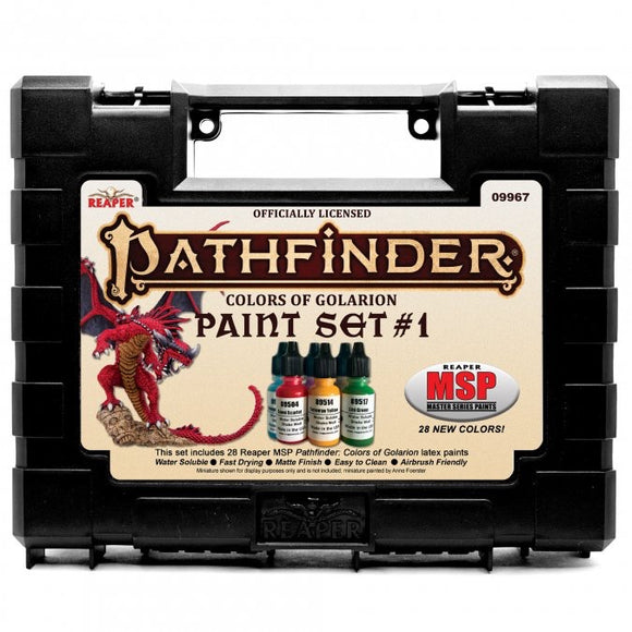 Master Series Paints: Pathfinder Colors of Golarion — Paint Set #1