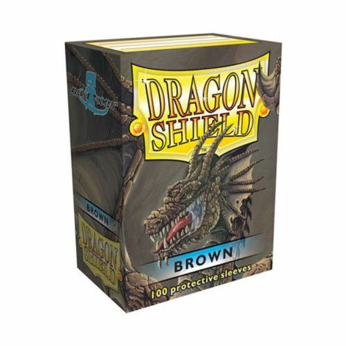 Dragon Shields: (100) Brown Classic