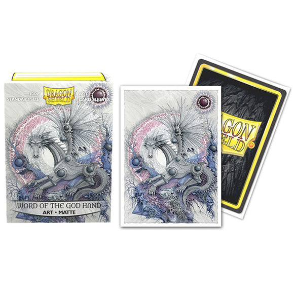 Dragon Shield Sleeves: Standard Matte- Word of the God Hand Art, Limited Edition (100ct.)