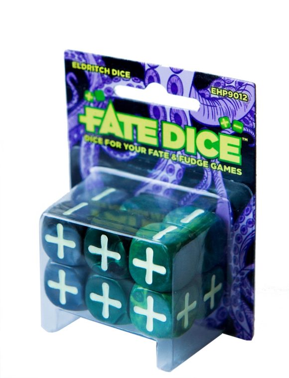 Fate Core RPG: Fate Dice - Eldritch (12)