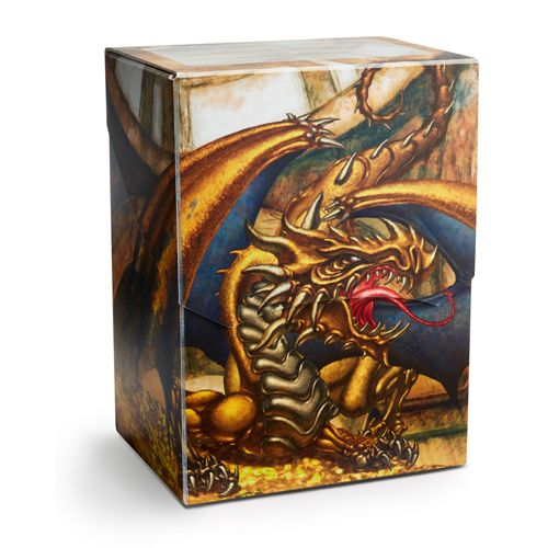 Dragon Shield: Deck Shell- Gold Art Deckbox