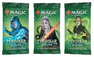 Magic the Gathering CCG: Zendikar Rising Draft Booster Pack