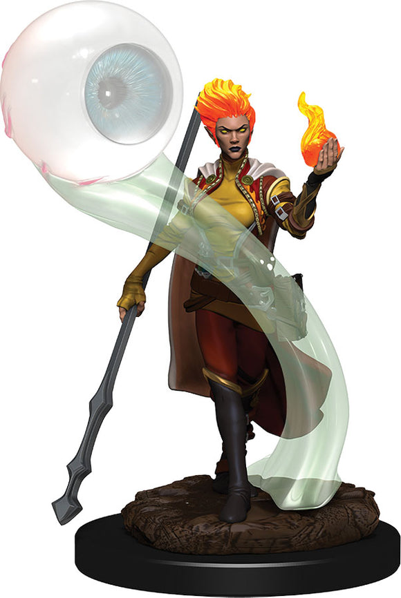 D&D Icons of the Realms: Premium Fire Genasi Female Wizard
