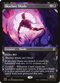 Magic: The Gathering Single - Zendikar Rising - Skyclave Shade (Showcase) Rare/298 Lightly Played