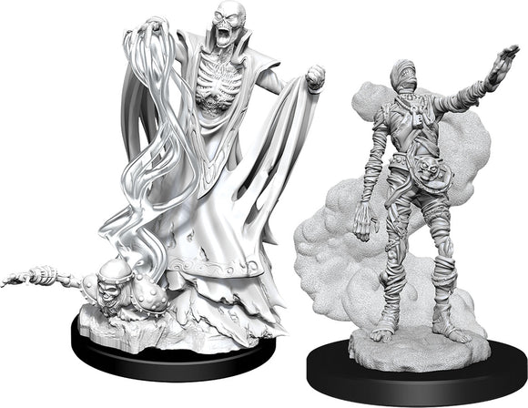 Dungeons & Dragons Nolzur`s Marvelous Unpainted Miniatures: W11 Lich & Mummy Lord