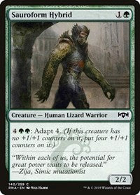 Magic: The Gathering - Ravnica Allegiance - Sauroform Hybrid Common/140 Lightly Played