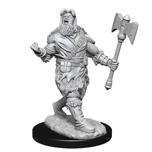 D&D Minis: Wave 14- Human Barbarian Male