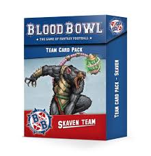 Warhammer Fantasy - Blood Bowl Skaven Team Card Pack