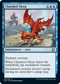 Magic: The Gathering - Adventures in the Forgotten Realms - Charmed Sleep - Common/050 Lightly Played