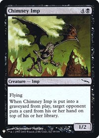 Magic: The Gathering Single - The List - Mirrodin - Chimney Imp (Foil) - Common/059 Lightly Played