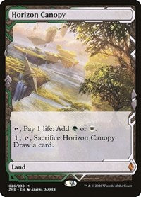 Magic: The Gathering - Zendikar Rising Expeditions - Horizon Canopy FOIL Mythic/026 Lightly Played