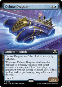 Magic: The Gathering Single - March of The Machine Commander - Deluxe Dragster (Extended Art) - Rare/0108 - Lightly Played
