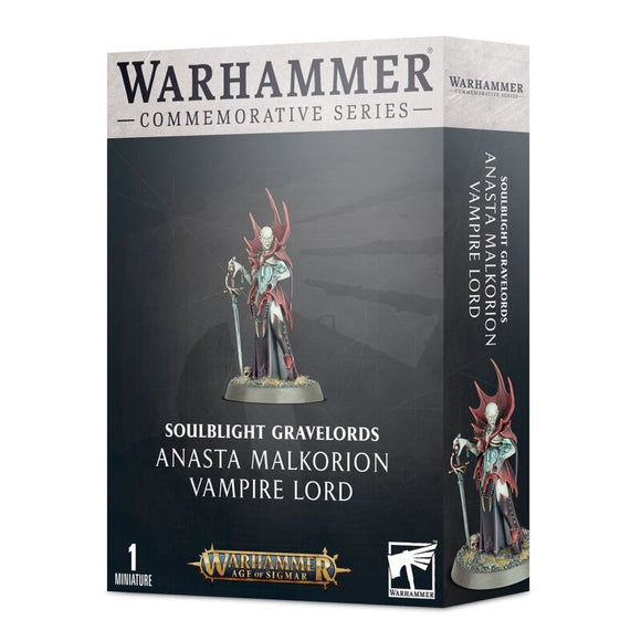 Warhammer commemorative series: Soulblight Gravelords: Anasta Malkorian Vampire Lord