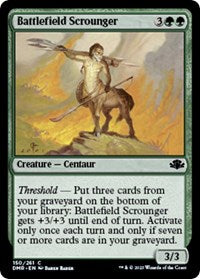 Magic: The Gathering Single - Dominaria Remastered - Battlefield Scrounger (Foil) - Common/150 Lightly Played