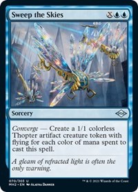Magic: The Gathering - Modern Horizons 2 - Sweep the Skies Foil Uncommon/070 Lightly Played