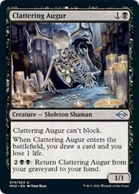 Magic: The Gathering Single - Modern Horizons 2 - Clattering Augur - Uncommon/079 Lightly Played