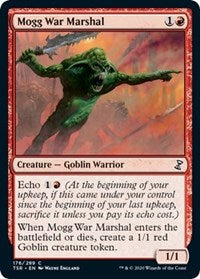 Magic: The Gathering - Time Spiral: Remastered - Mogg War Marshal Common/176 Lightly Played