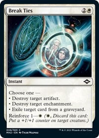 Magic: The Gathering Single - Modern Horizons 2 - Break Ties (Foil) - Common/008 Lightly Played