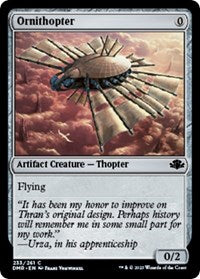 Magic: The Gathering Single - Dominaria Remastered - Ornithopter (Foil) - Common/233 Lightly Played