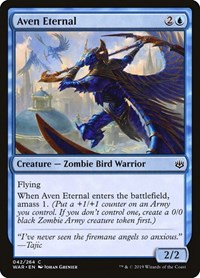 Magic: The Gathering - War of the Spark - Aven Eternal Common/042 Lightly Played