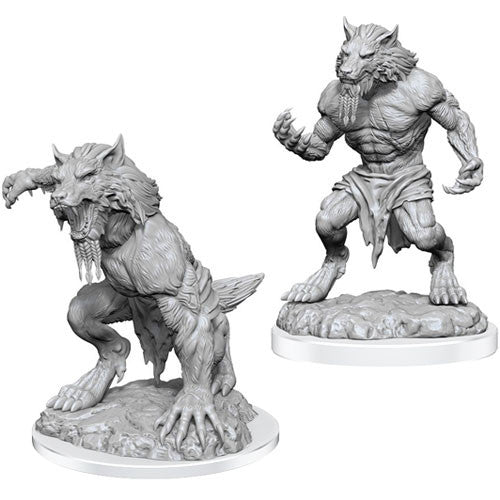 Critical Role Unpainted Miniatures: W3 Fey Werewolves (New Arrival)