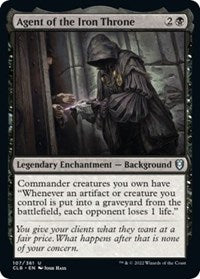 Magic: The Gathering Single - Commander Legends: Battle for Baldur's Gate - Agent of the Iron Throne - Common/107 Lightly Played