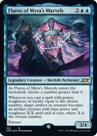 Magic: The Gathering - Unfinity - Fluros of Myra's Marvels (Galaxy Foil) - Rare/332 Lightly Played
