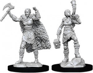 D&D Minis: Wave 12- Female Human Barbarian