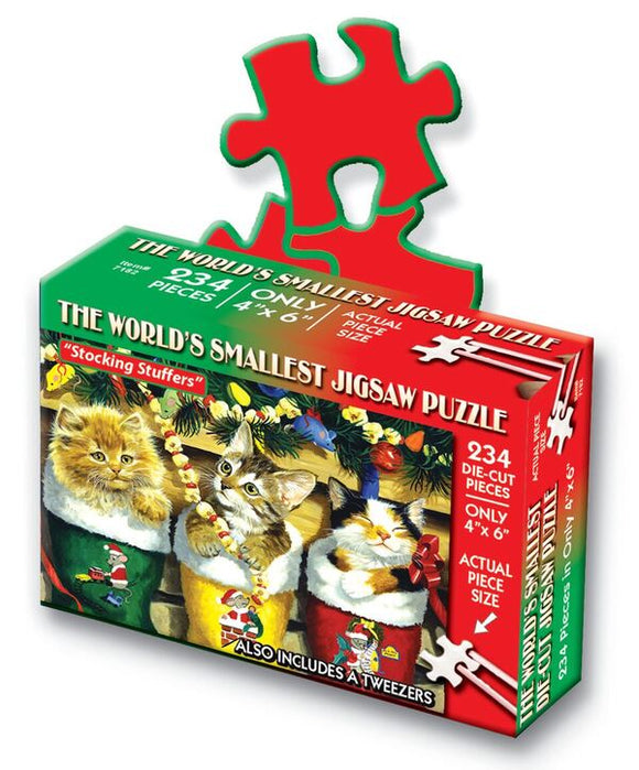 The World's Smallest Jigsaw Puzzle – Stocking Stuffers - 234 Piece Puzzle
