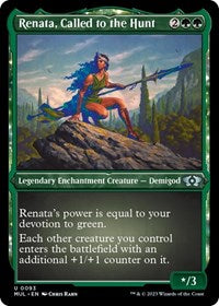 Magic: The Gathering Single - March of the Machine: Multiverse Legends - Renata, Called to the Hunt (Foil Etched) - Uncommon/0092 - Lightly Played