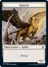 Magic: The Gathering - Time Spiral: Remastered - Griffin Token Token/001 Lightly Played
