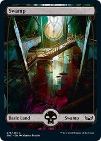 Magic: The Gathering Single - Streets of New Capenna - Swamp (276) LAND/276 Lightly Played