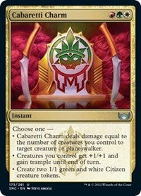 Magic: The Gathering Single - Streets of New Capenna - Cabaretti Charm - Uncommon/173 Lightly Played