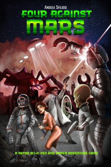 Four Against Mars (a Four Against Darkness game)