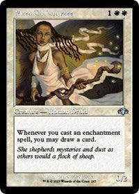 Magic: The Gathering Single - Dominaria Remastered - Mesa Enchantress (Retro Frame) - Uncommon/267 Lightly Played