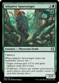 Magic: The Gathering Single - Phyrexia: All Will Be One - Adaptive Sporesinger - Common/157 Lightly Played