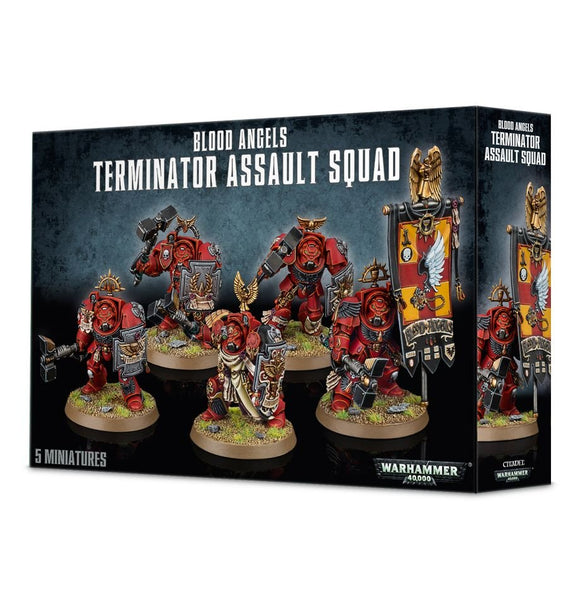 Warhammer 40,000 - Blood Angels Terminator Assault Squad