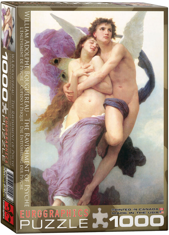 EuroGraphics The Ravishment of Psyche by William Adolphe Bouguereau 1000-Piece Puzzle