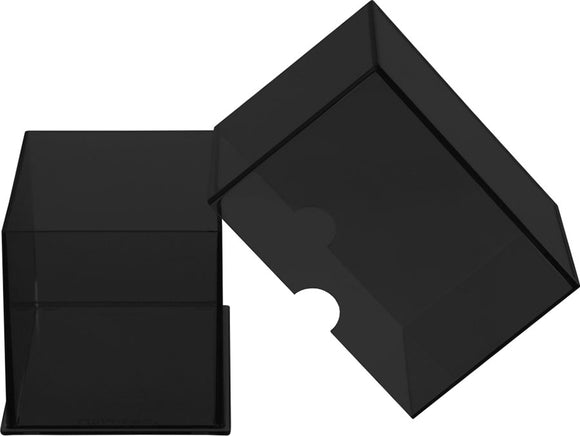 Eclipse 2-Piece Deck Box: Jet Black 100+