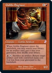 Magic: The Gathering - Time Spiral: Remastered - Goblin Engineer Special/345 Lightly Played