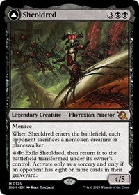 Magic: The Gathering Single - March of The Machine - Sheoldred - FOIL Mythic/0125 - Lightly Played