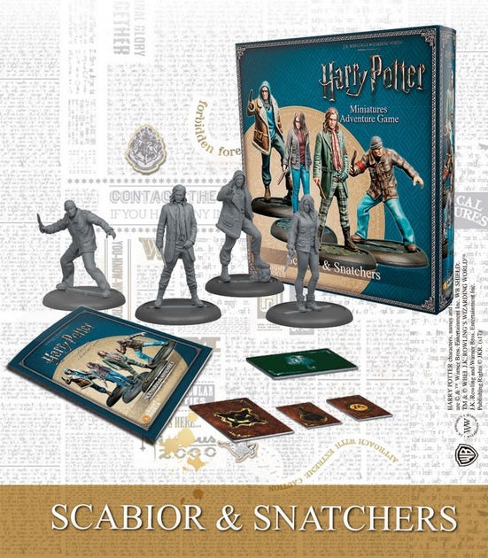 Scabior & Snatchers - Harry Potter Miniatures