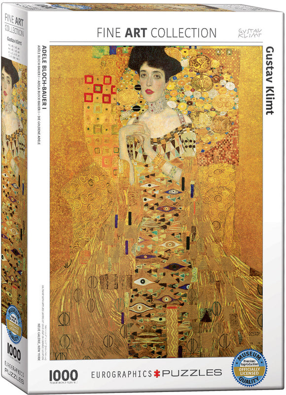 EuroGraphics Adele Bloch-Bauer I by Gustav Klimt 1000-Piece Puzzle