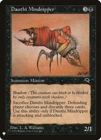Magic: The Gathering Single - The List - Tempest - Dauthi Mindripper - Common/125 Lightly Played