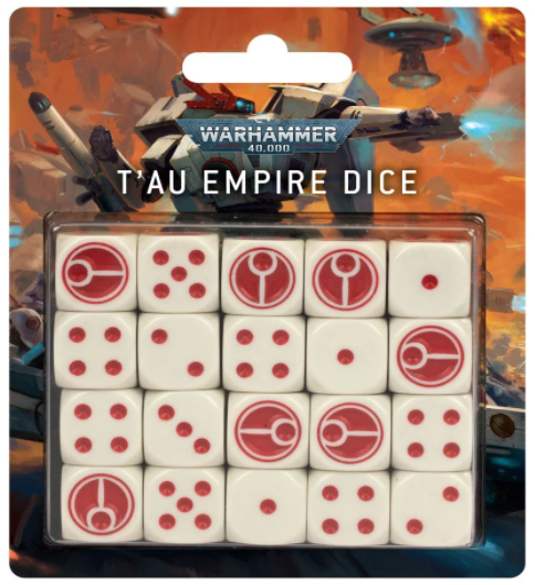 Warhammer 40,000 T'au Empire Dice Set