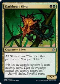 Magic: The Gathering - Time Spiral: Remastered - Darkheart Sliver Uncommon/249 Lightly Played