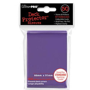 Deck Protectors: Solid  Purple (50)
